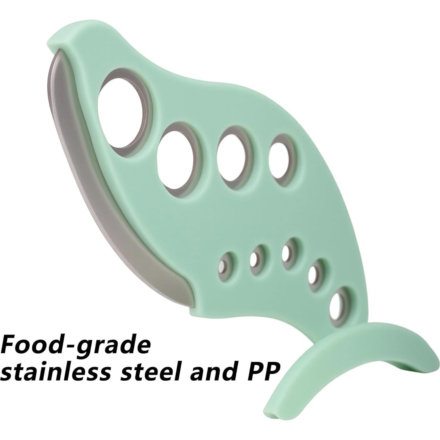 Deshojador de Hierbas SDALU XPQ-2 Acero Inoxidable 9 Agujeros