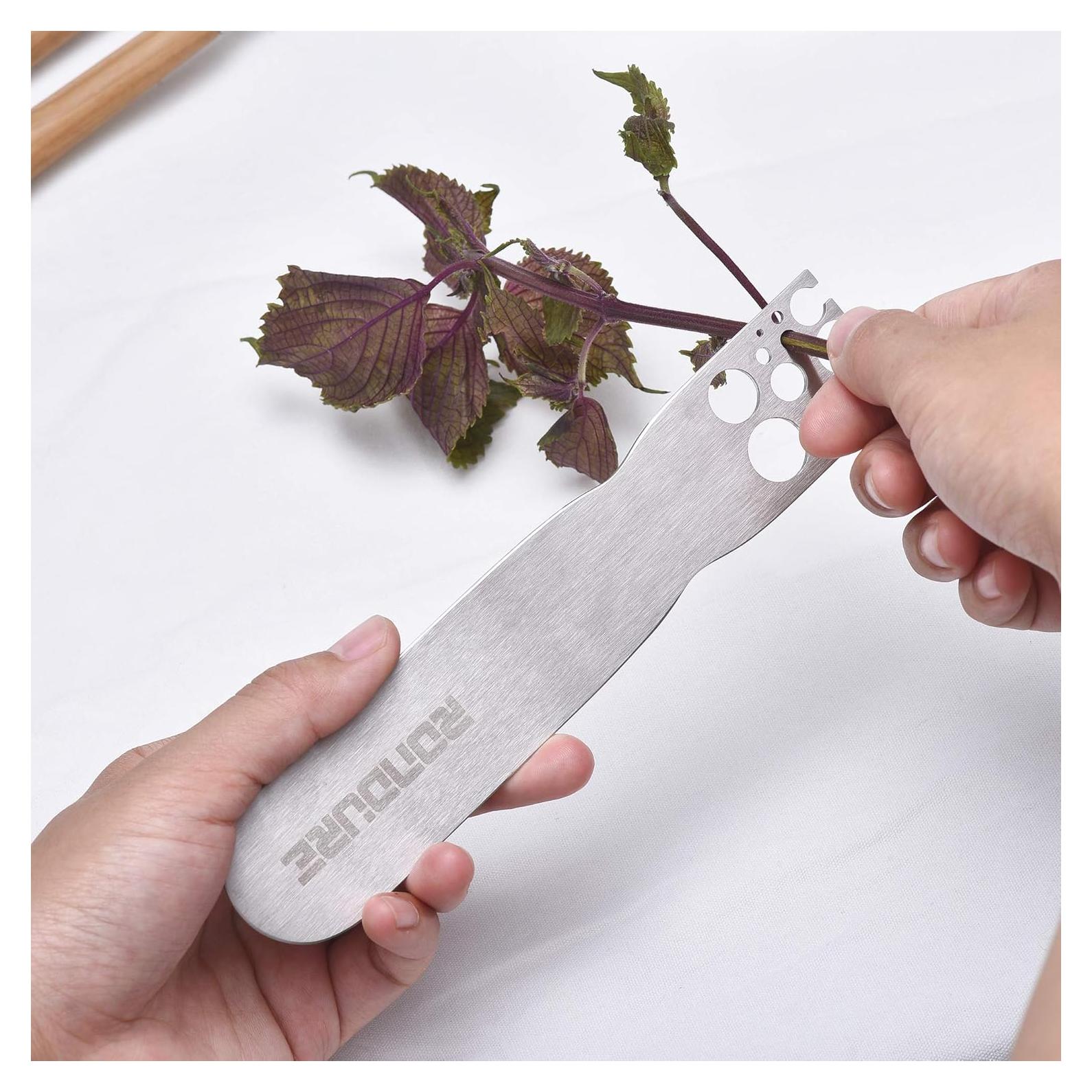 Deshojadora de Hierbas Acero Inoxidable Ropto - 18.54 cm