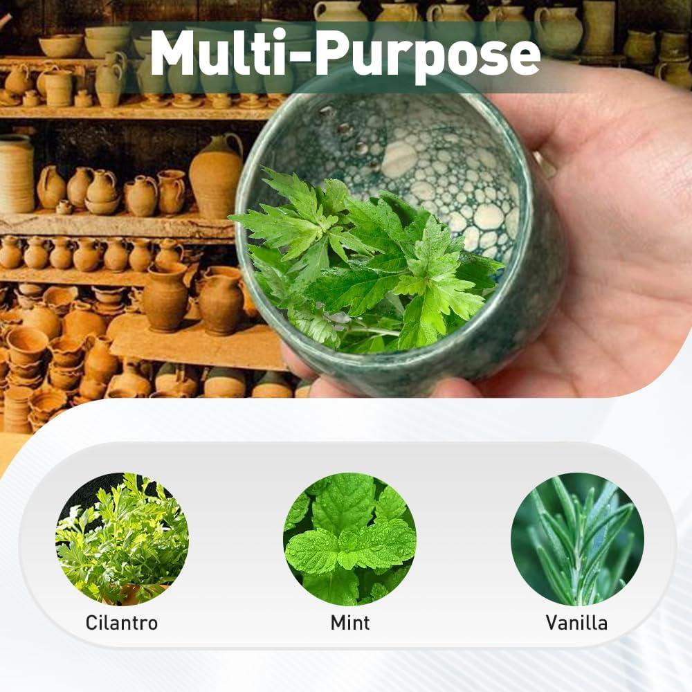 Tazón Deshojador de Hierbas Cerámica Rewdut 10x10cm Estilo A