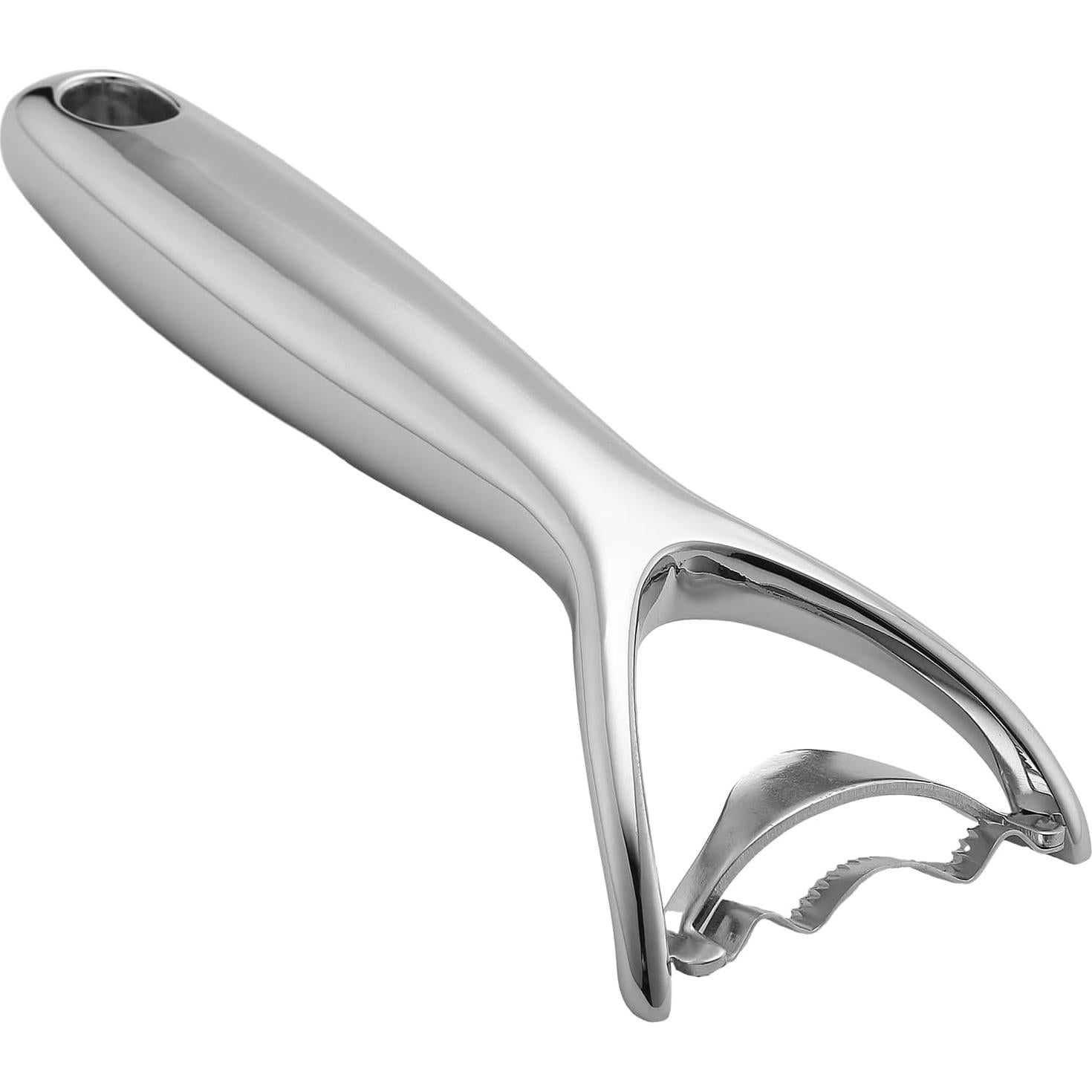 Pelador de Maíz Good Grips HLM004M, Zinc Cromado, Afilado