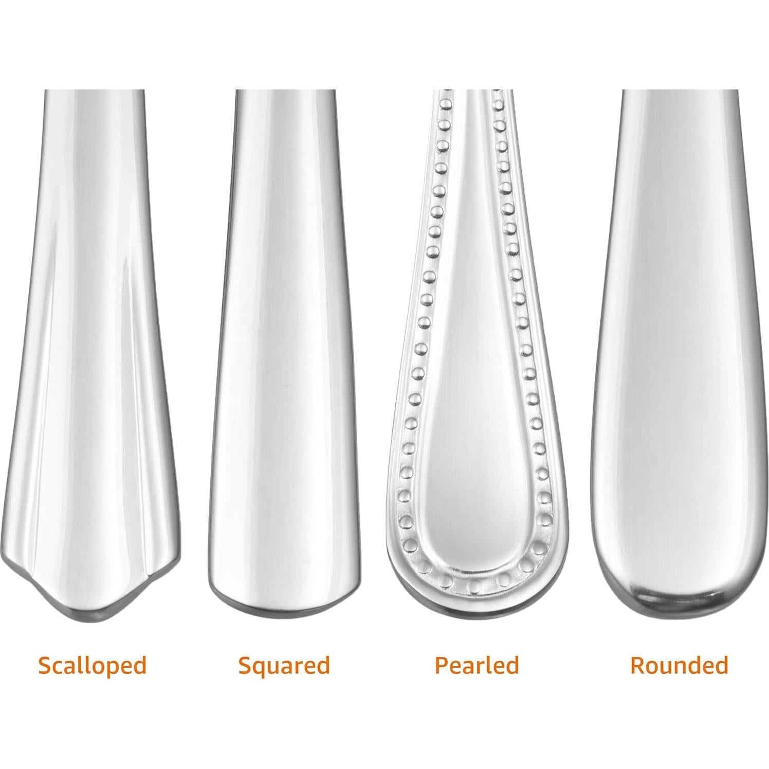 Juego de 12 Cuchillos de Cena Acero Inoxidable Amazon Basics