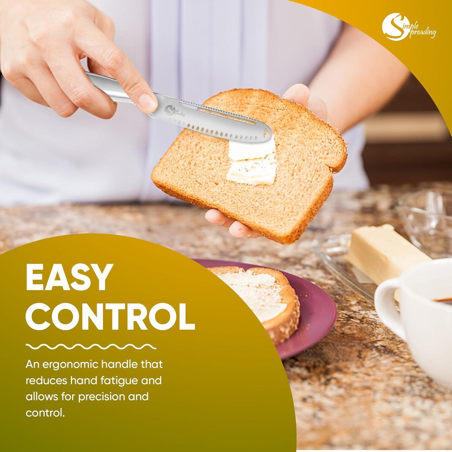 Espátula Mágica para Mantequilla Simple Spreading - Acero Inoxidable