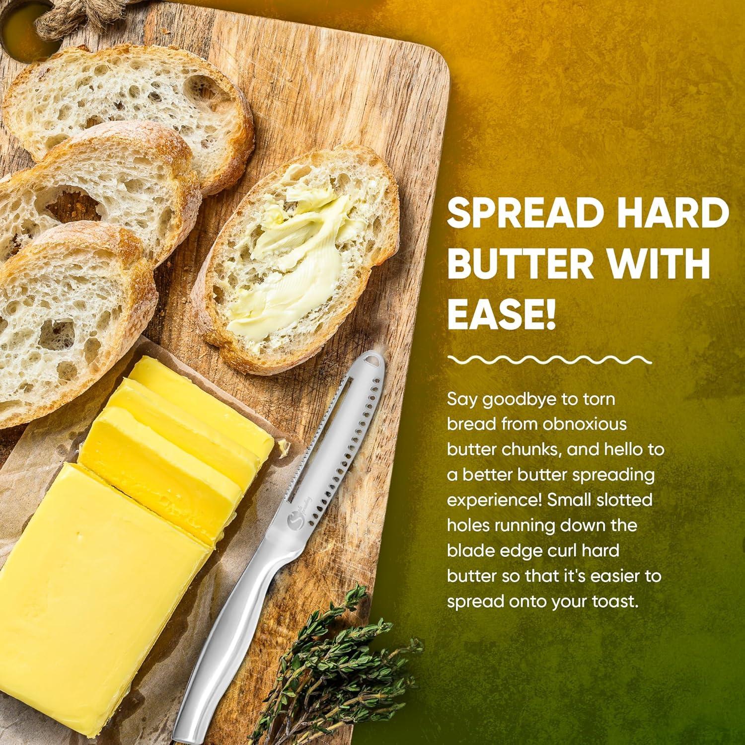 Espátula Mágica para Mantequilla Simple Spreading - Acero Inoxidable