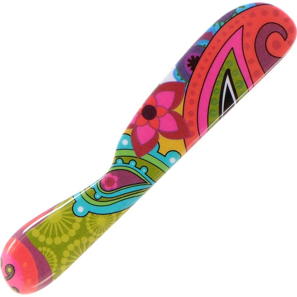 Juego de 4 Espátulas de Melamina French Bull 15 cm Floral