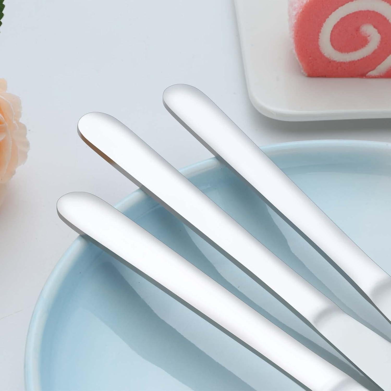 Juego de Cuchillos de Cena Gymdin 24 Piezas Acero Inoxidable