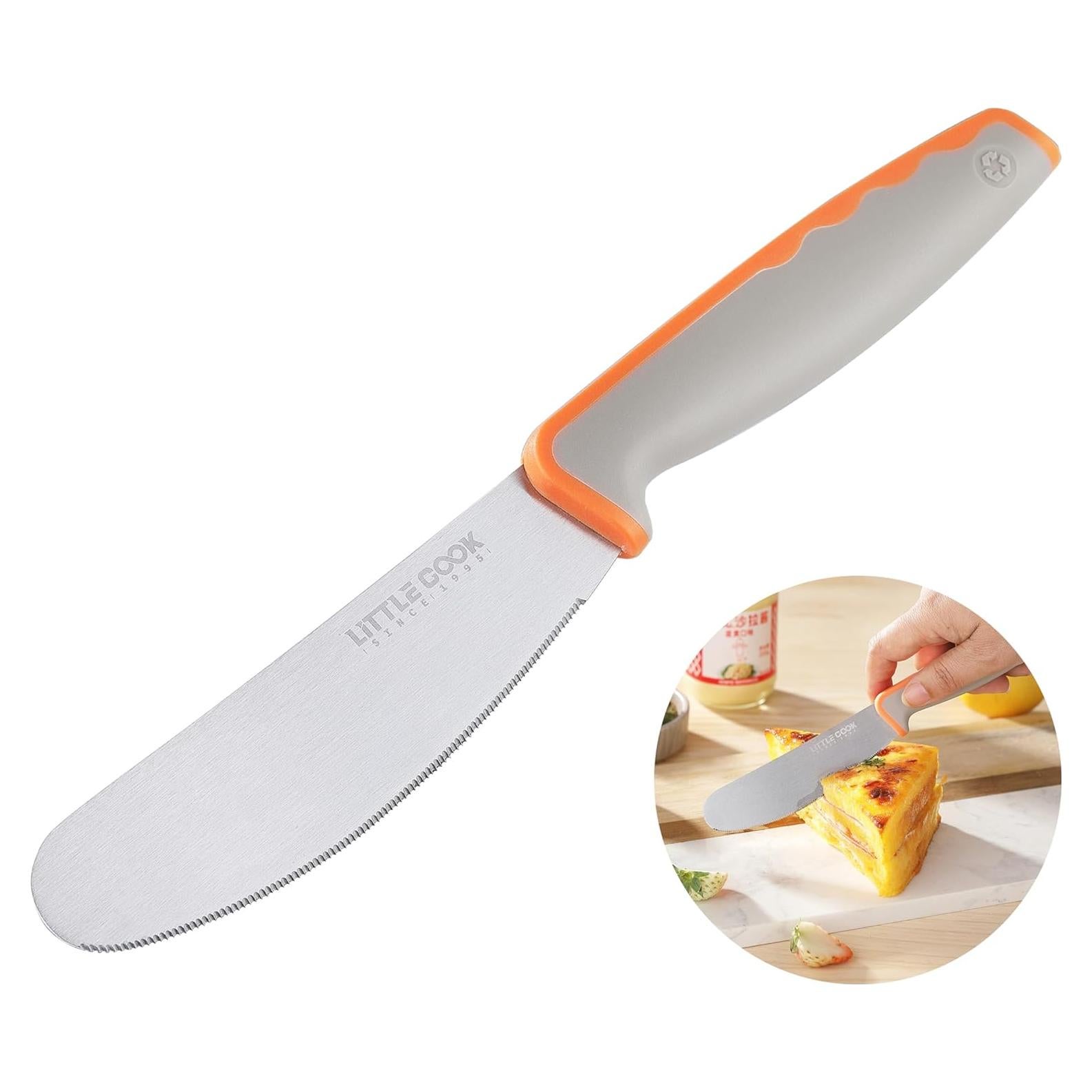 Espátula de Mantequilla Little Cook 11.9 cm Acero Inoxidable