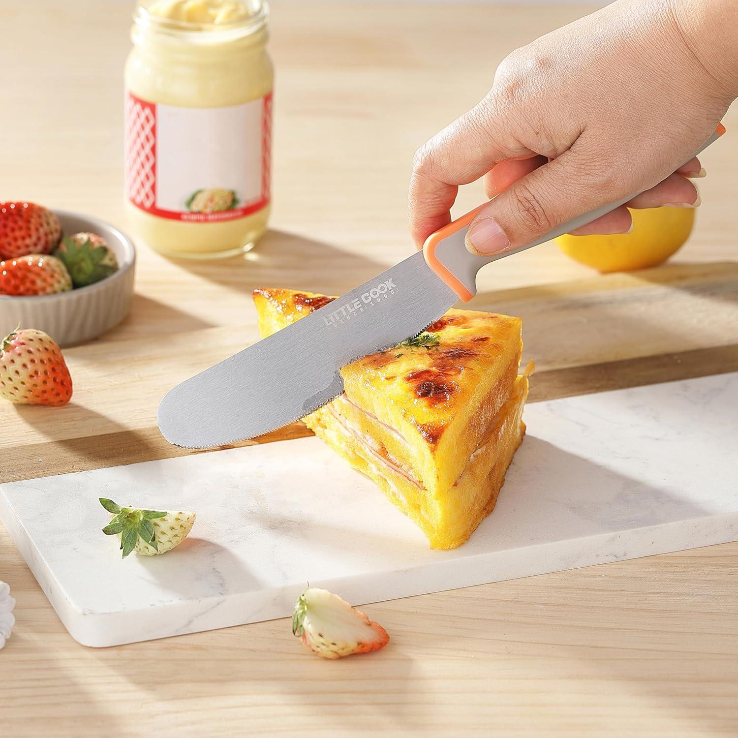 Espátula de Mantequilla Little Cook 11.9 cm Acero Inoxidable