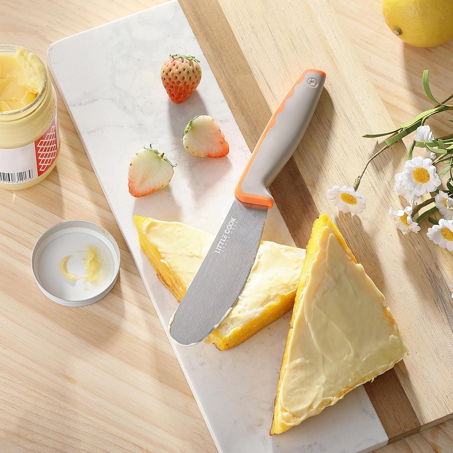 Espátula de Mantequilla Little Cook 11.9 cm Acero Inoxidable