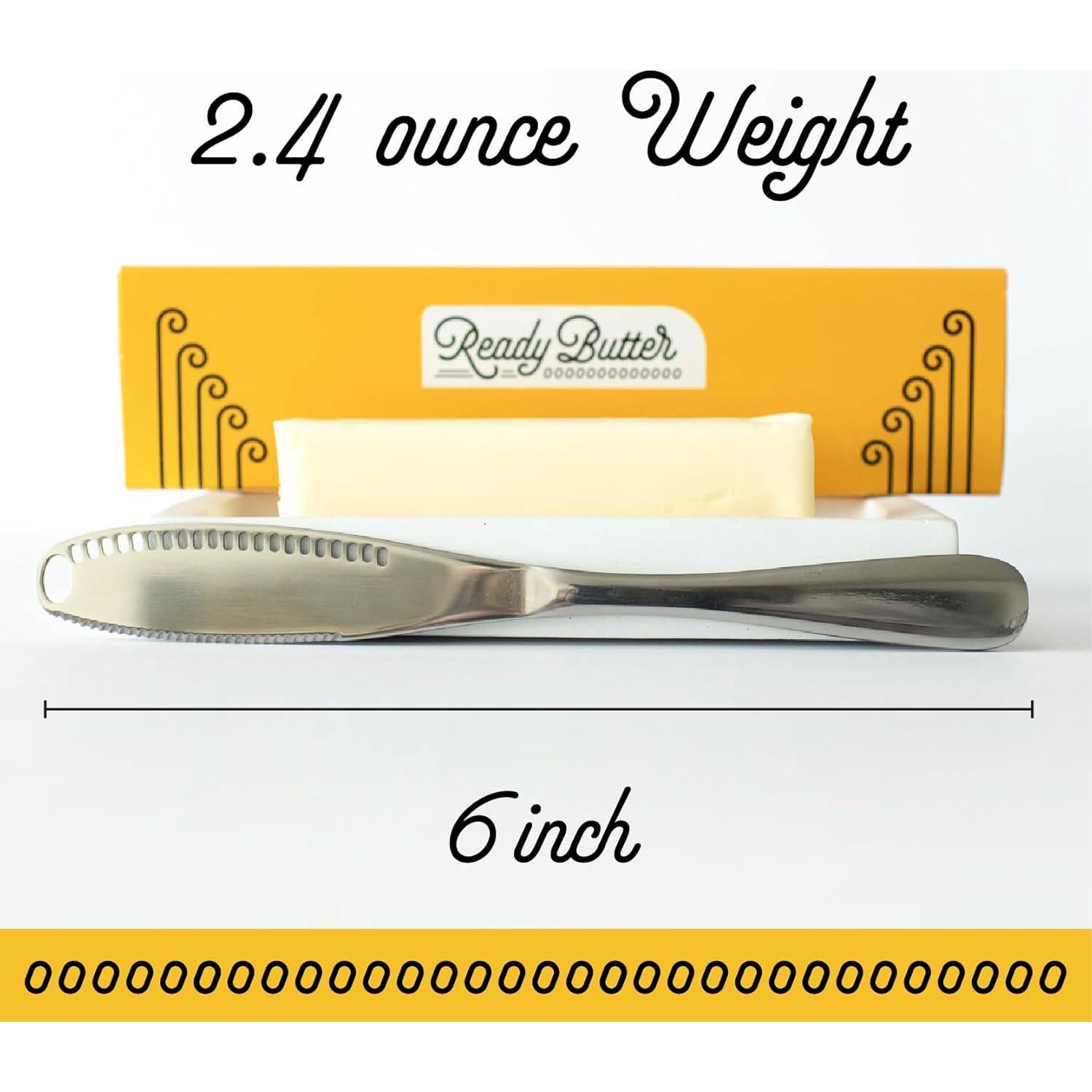 Cuchillo de Mantequilla Fría Houseify LISTO MANTEQUILLA 3-en-1