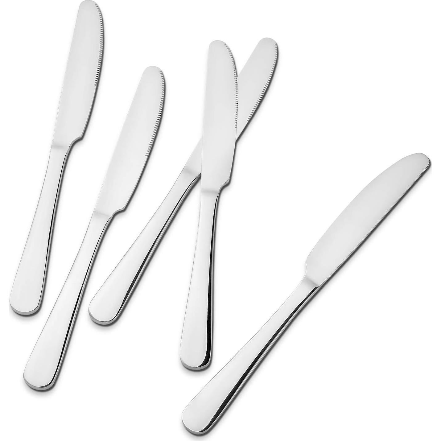 Cuchillos de Cena Hiware 12 Piezas Acero Inoxidable 22.86 cm