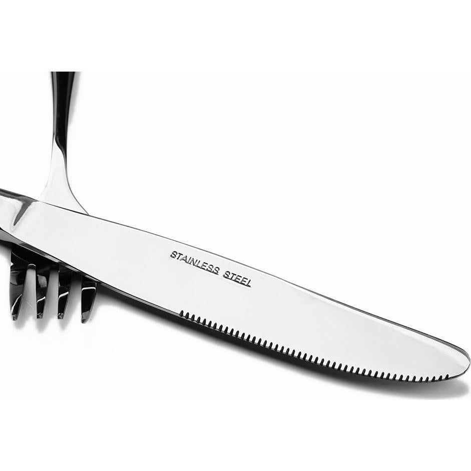 Juego de cuchillos de cena Eslite 12 piezas acero inoxidable