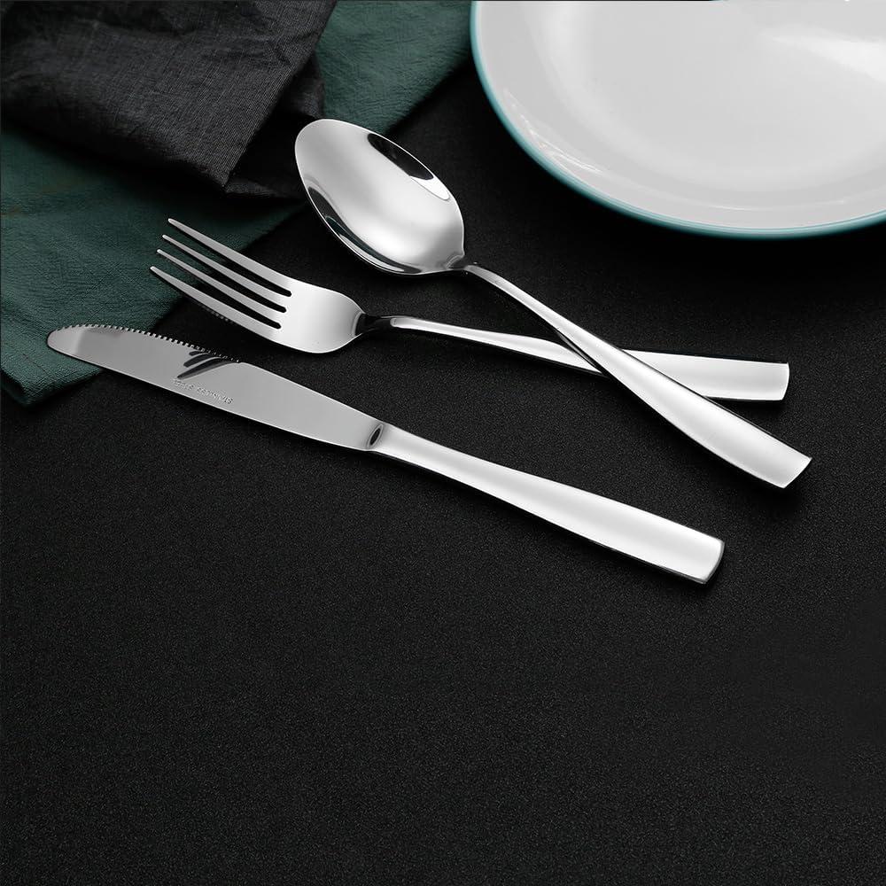 Juego de cuchillos de cena Eslite 12 piezas acero inoxidable