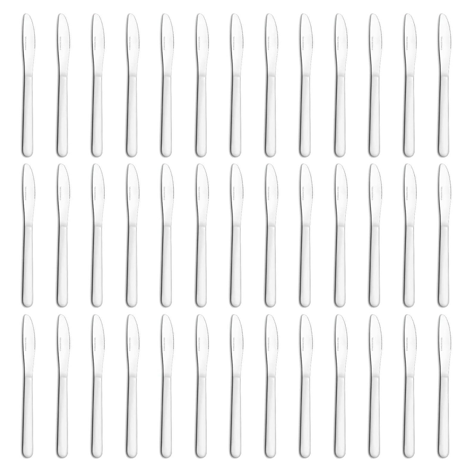 Juego de 36 Cuchillos de Cena Funnydin Acero Inoxidable 20.6 cm