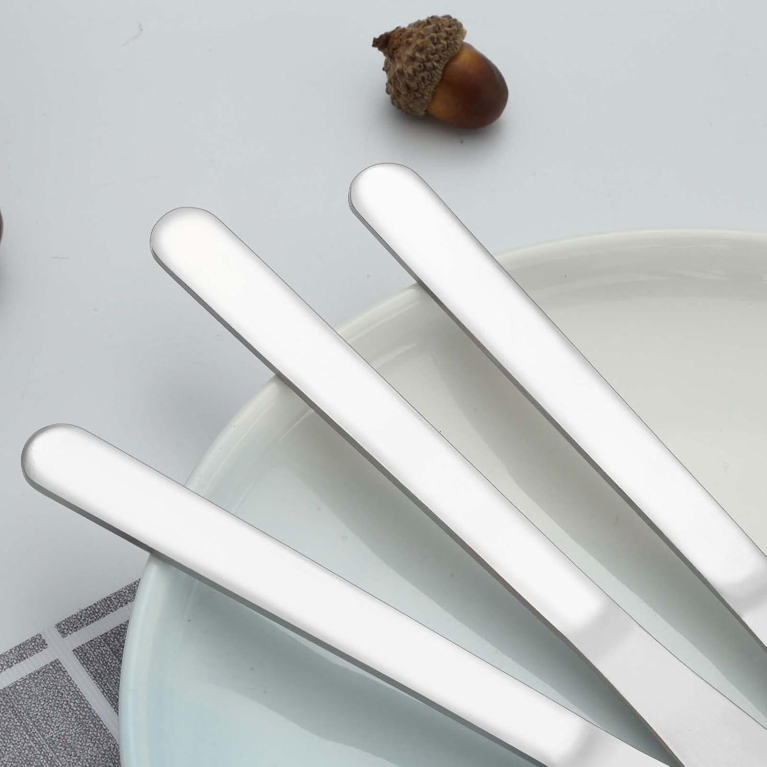 Juego de 36 Cuchillos de Cena Funnydin Acero Inoxidable 20.6 cm