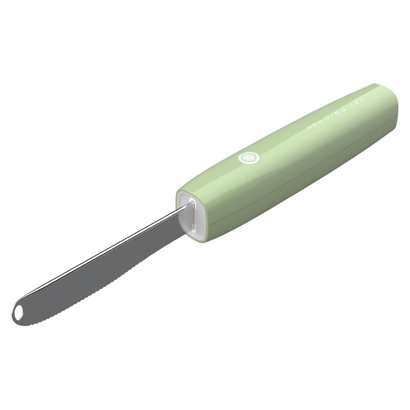 Cuchillo de Mantequilla Calentado Henning Lee Verde 11.4 cm