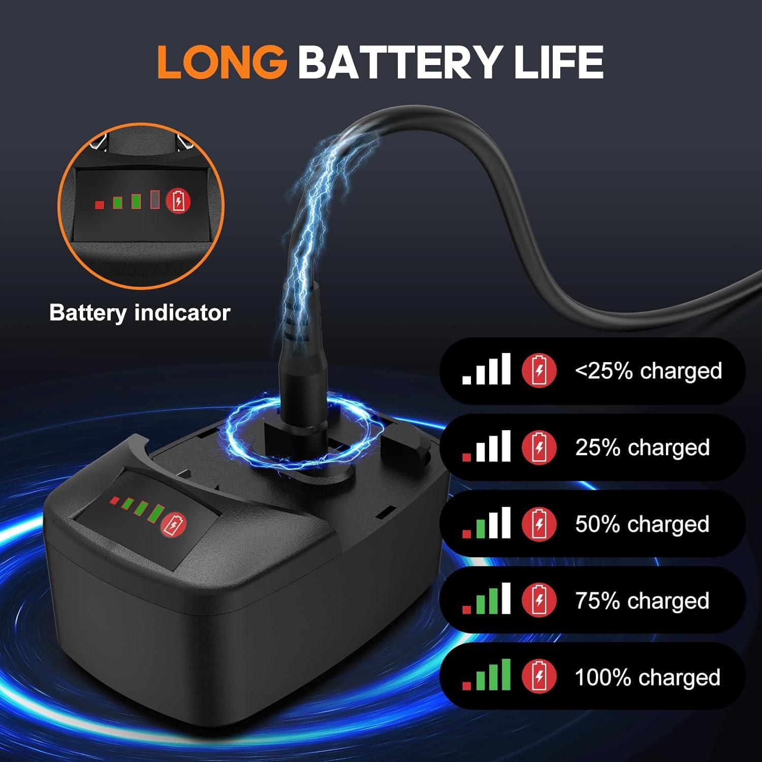 Cuchillo Eléctrico VLOXO para Filetear Pescado Inalámbrico