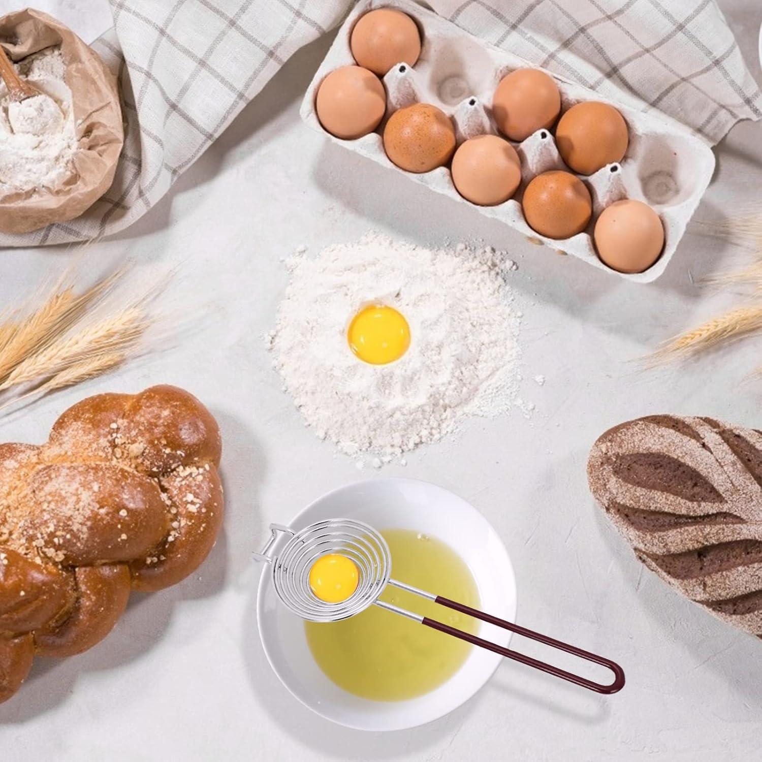 Separador de Huevos NileHome Acero Inoxidable 25x8 cm