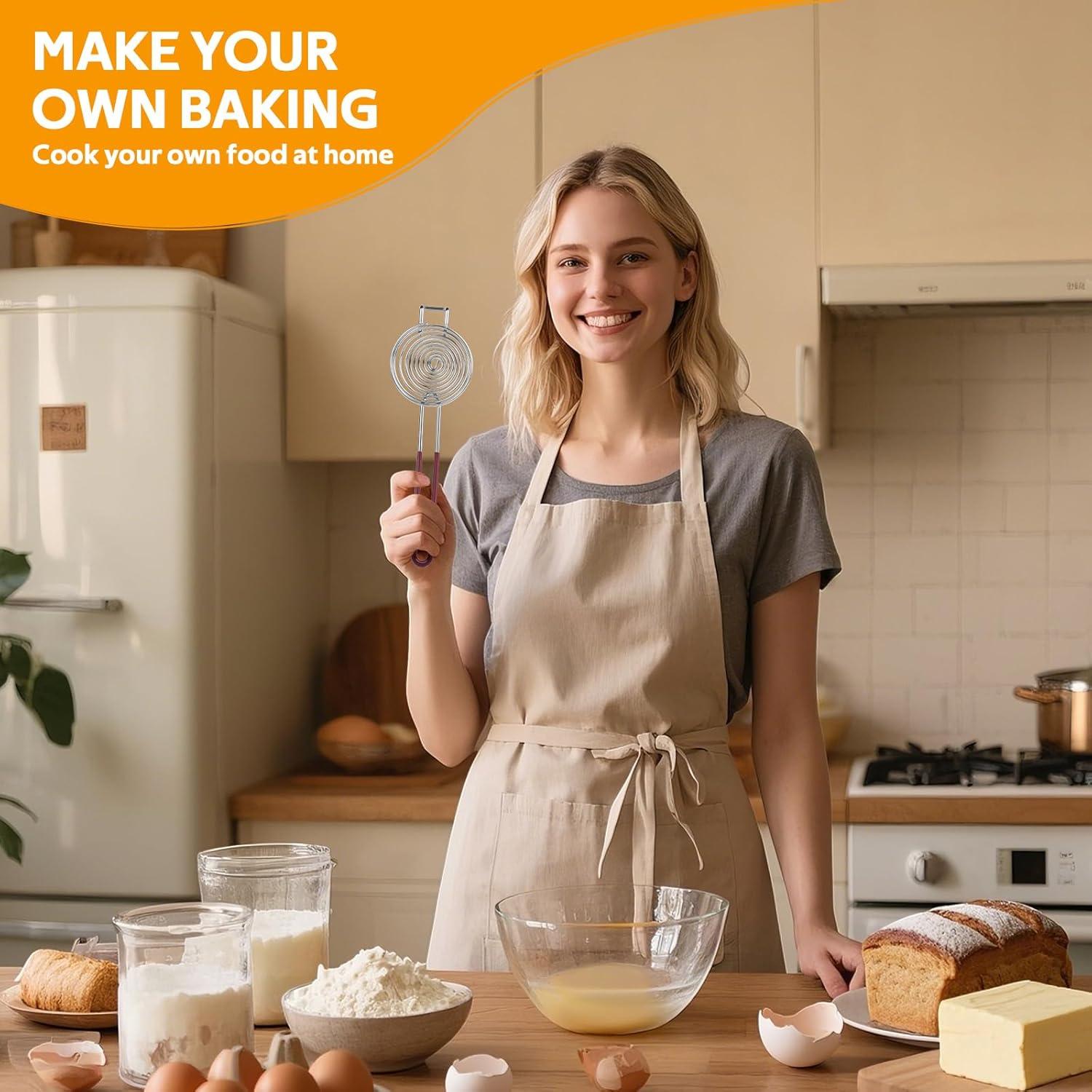 Separador de Huevos HCFGS de Acero Inoxidable con Mango Largo