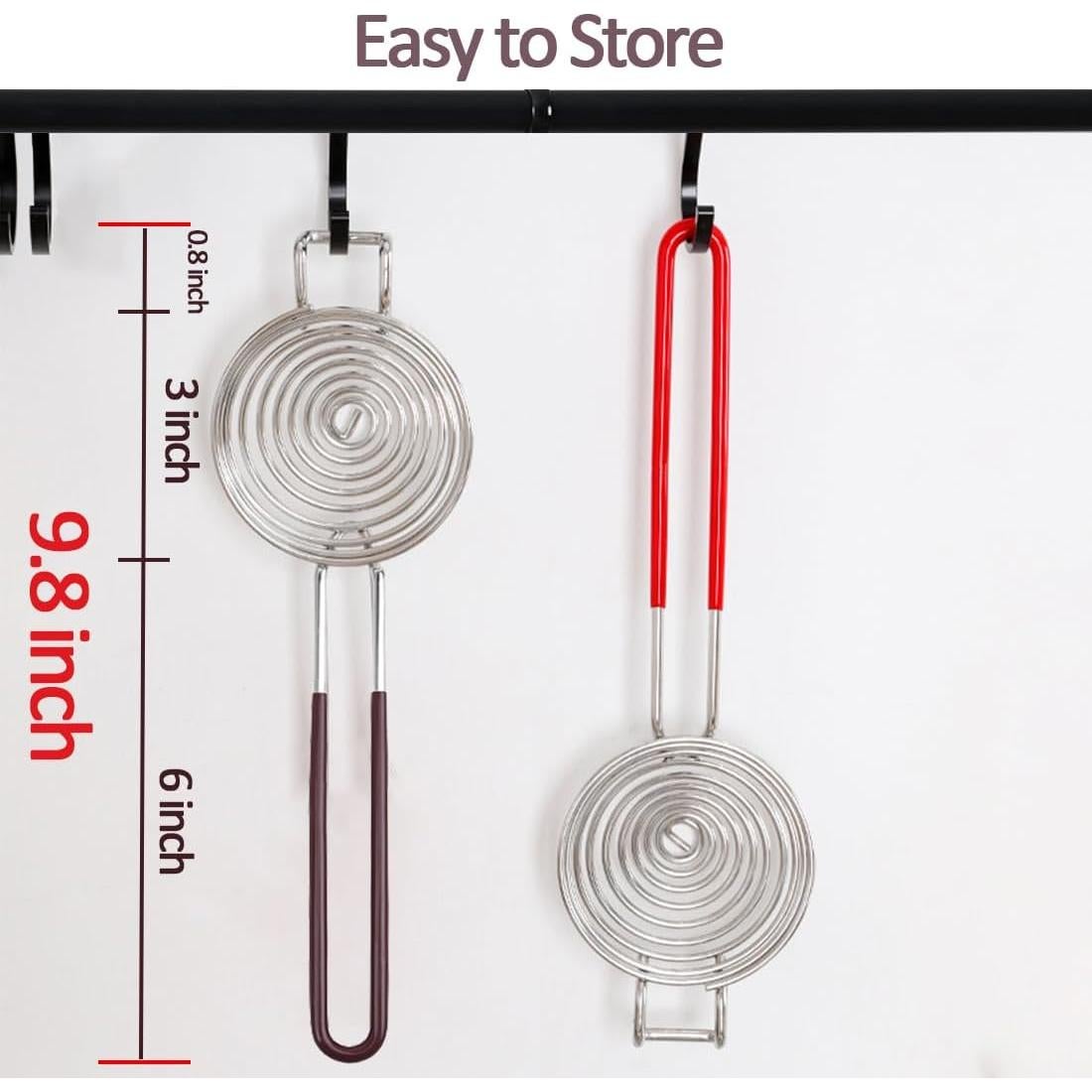 Separador de Yema y Clara de Huevo Ytuomzi Acero Inoxidable 25.5 cm