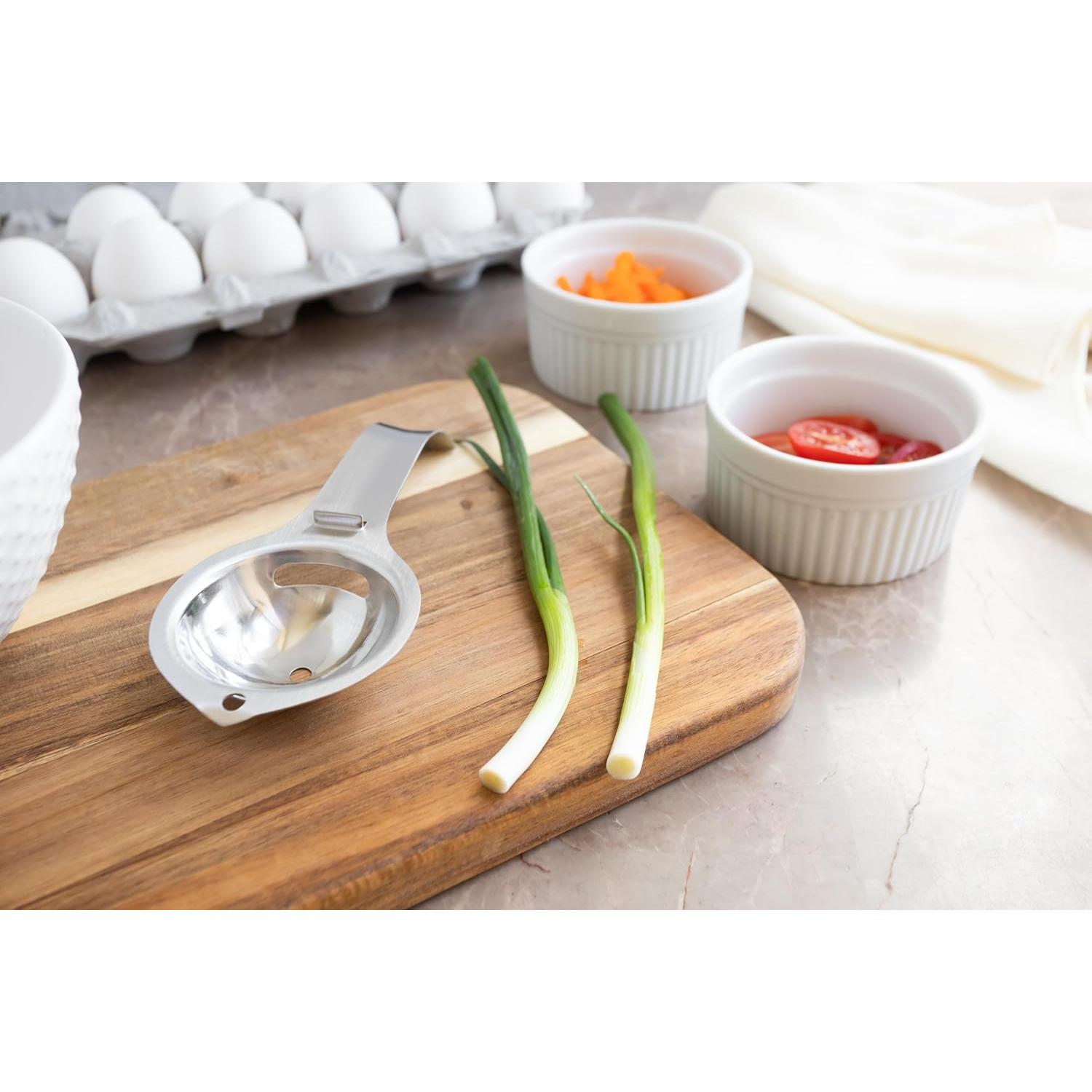 Separador de Yemas de Huevo Acero Inoxidable Fox Run 17.15 cm