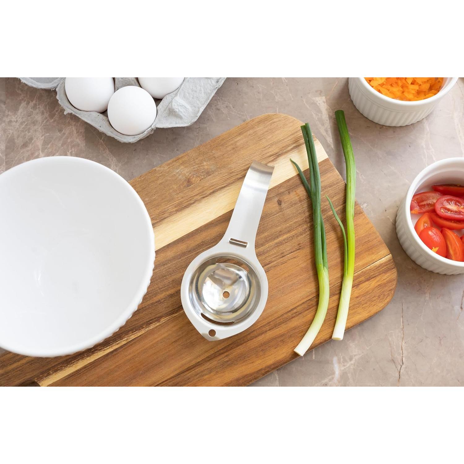 Separador de Yemas de Huevo Acero Inoxidable Fox Run 17.15 cm