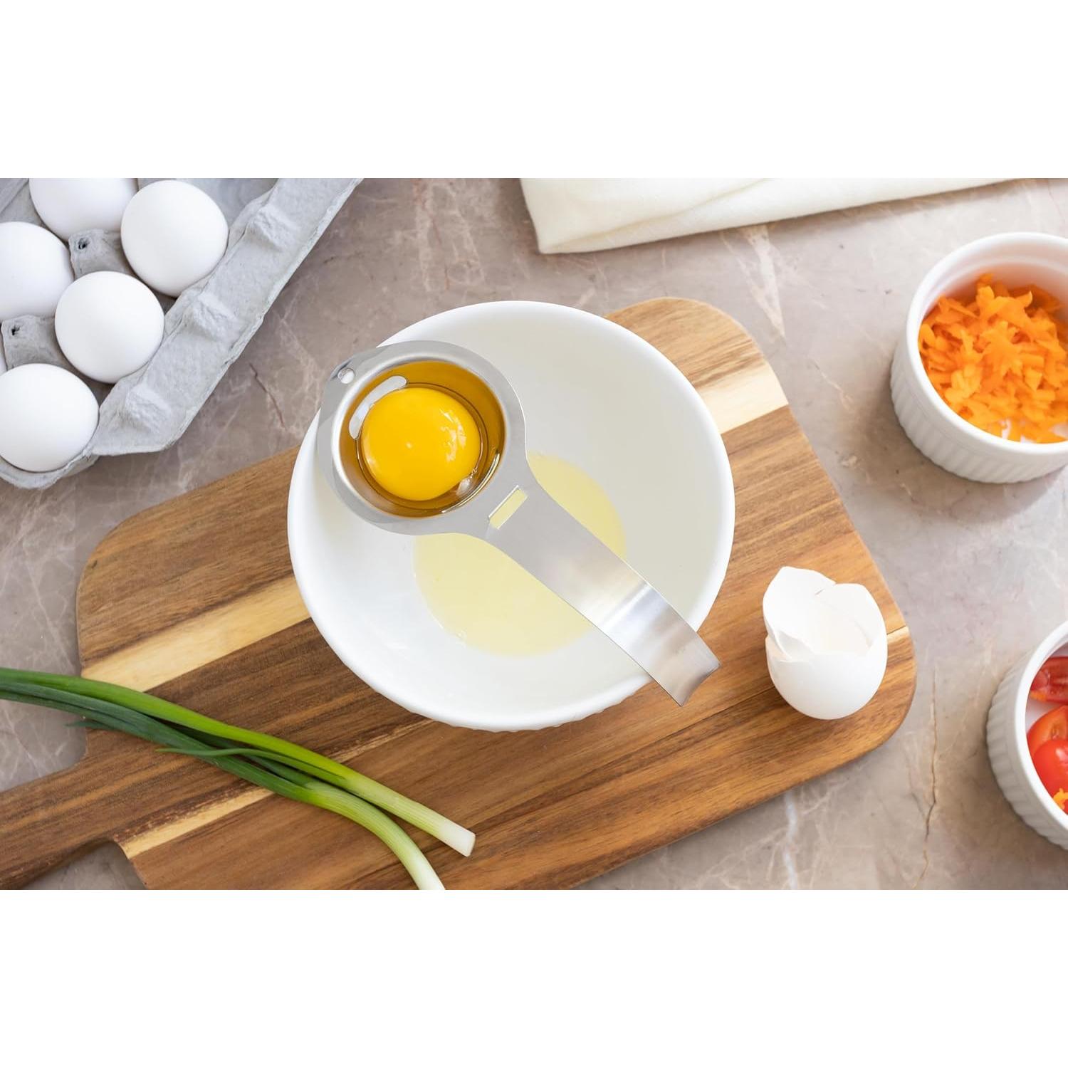 Separador de Yemas de Huevo Acero Inoxidable Fox Run 17.15 cm