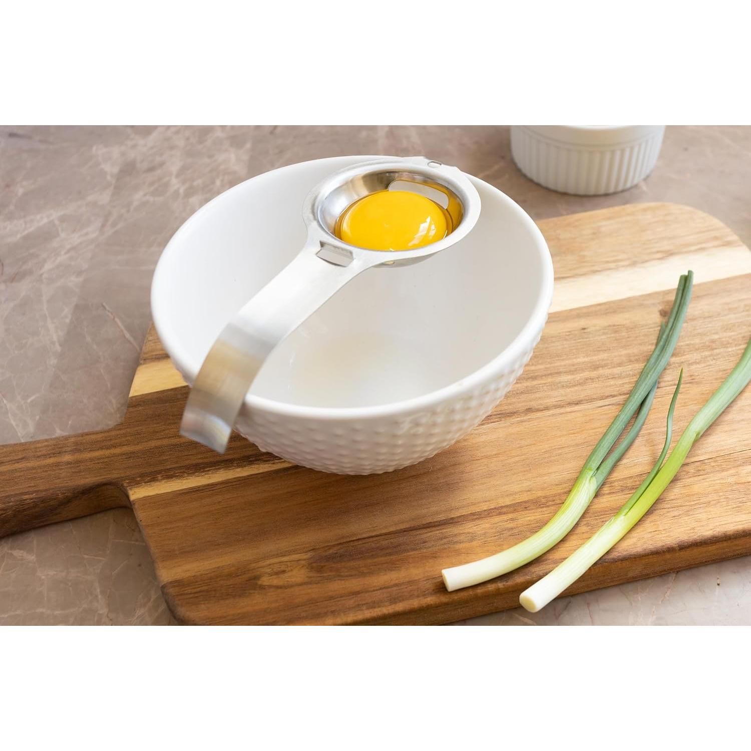 Separador de Yemas de Huevo Acero Inoxidable Fox Run 17.15 cm