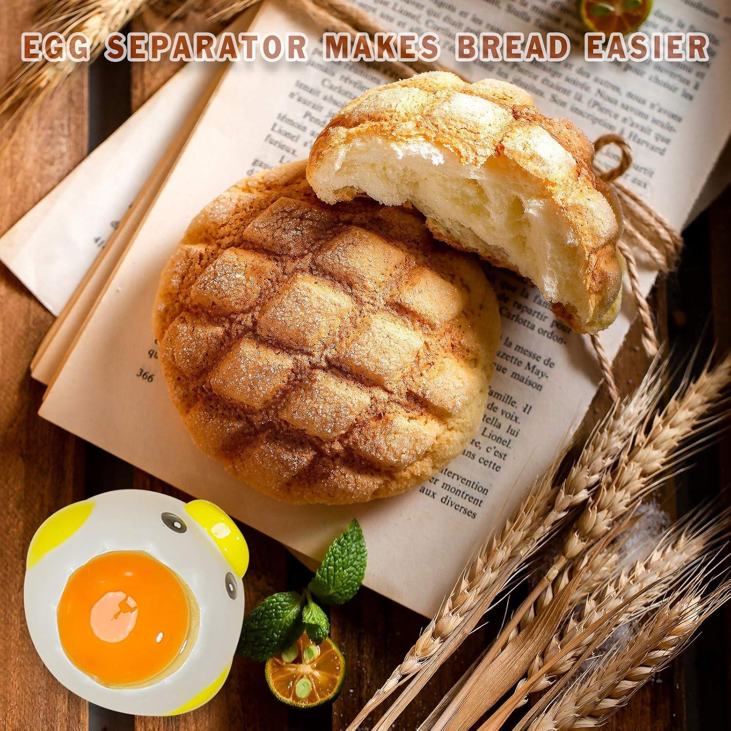 Separador de Huevos Cerámico Sretanj Amarillo 7.62 cm