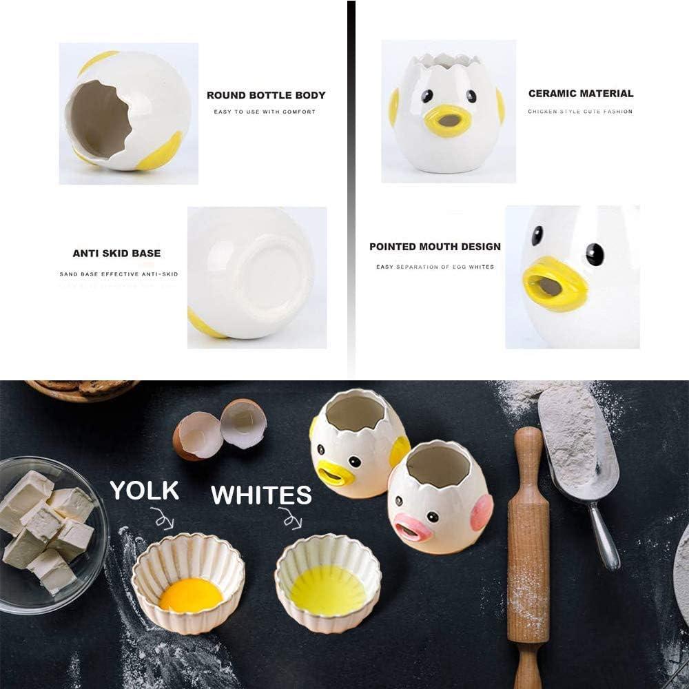 Separador de Huevos Cerámica L7HWDP Amarillo 7.62x7.62 cm