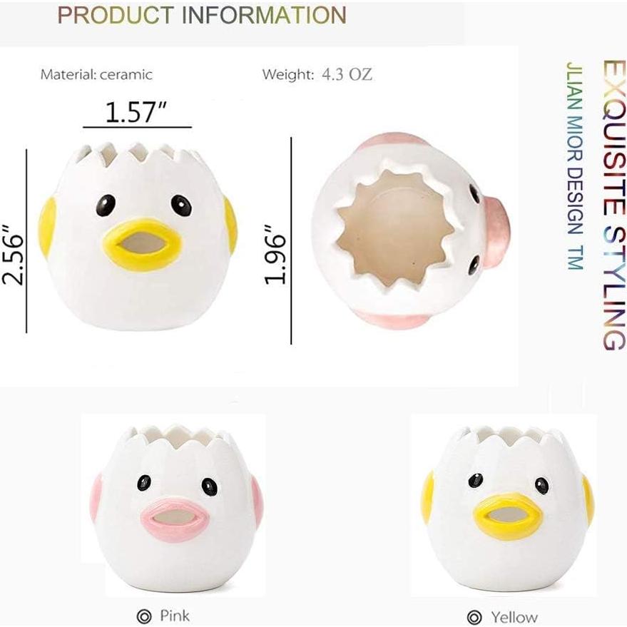 Separador de Huevos Cerámica L7HWDP Amarillo 7.62x7.62 cm