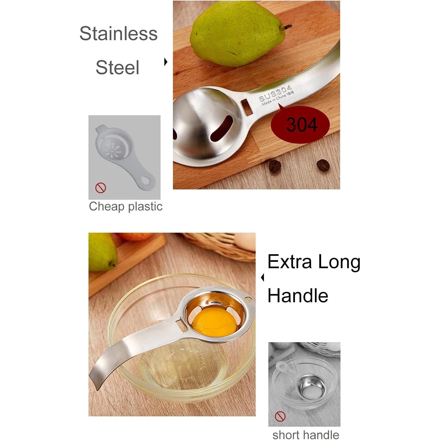 Separador de Yema y Clara de Huevo Ytuomzi Acero Inoxidable