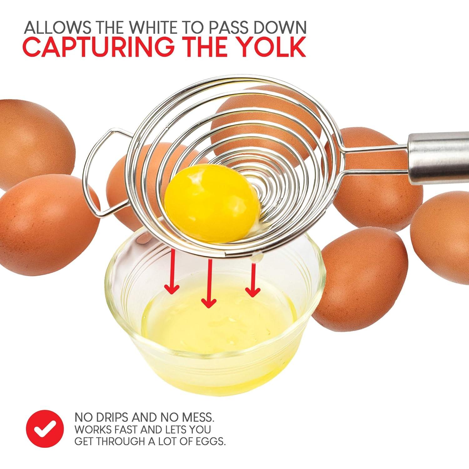 Separador de Huevos Acero Inoxidable Exultimate 25.4 cm