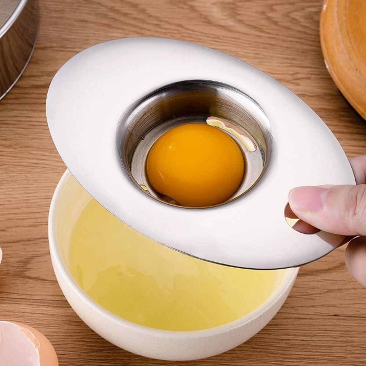 Separador de Huevos ZAAWUUT Acero Inoxidable 304 14x9cm