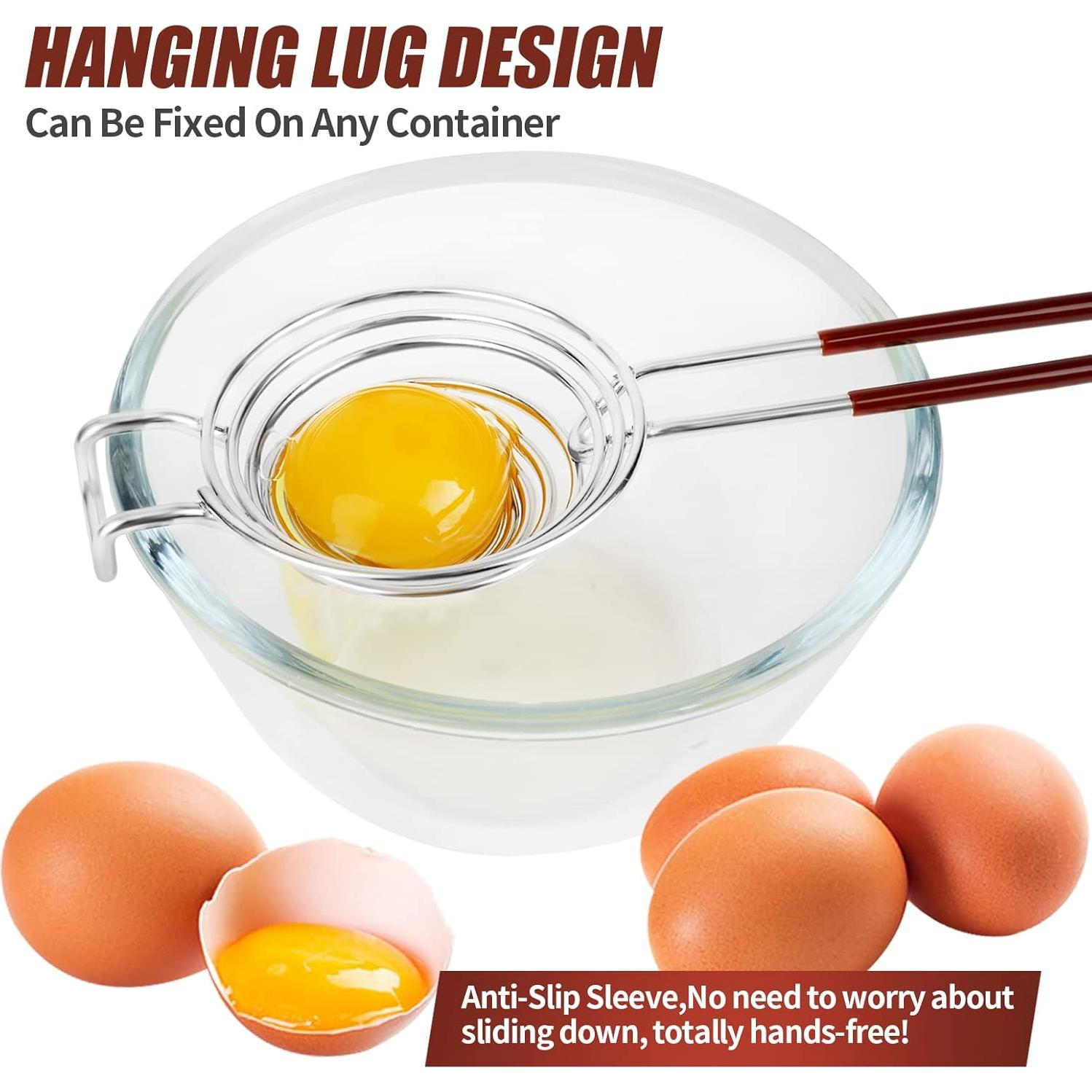 Separador de Huevos SOLEADER - Acero Inoxidable - 25.5 cm