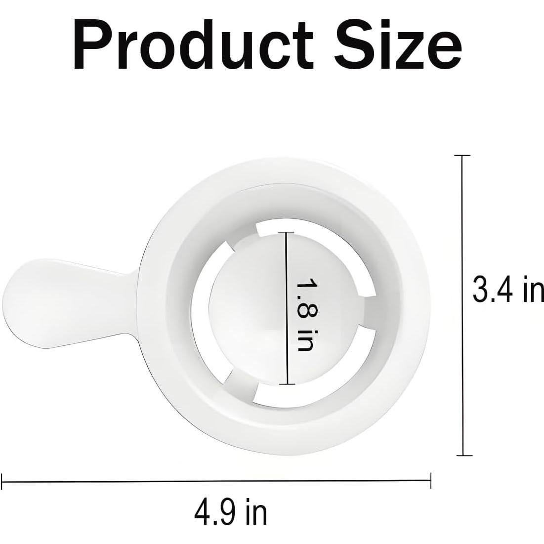 Separador de Huevos Vevirabe Grande - Libre de BPA, Ergonómico