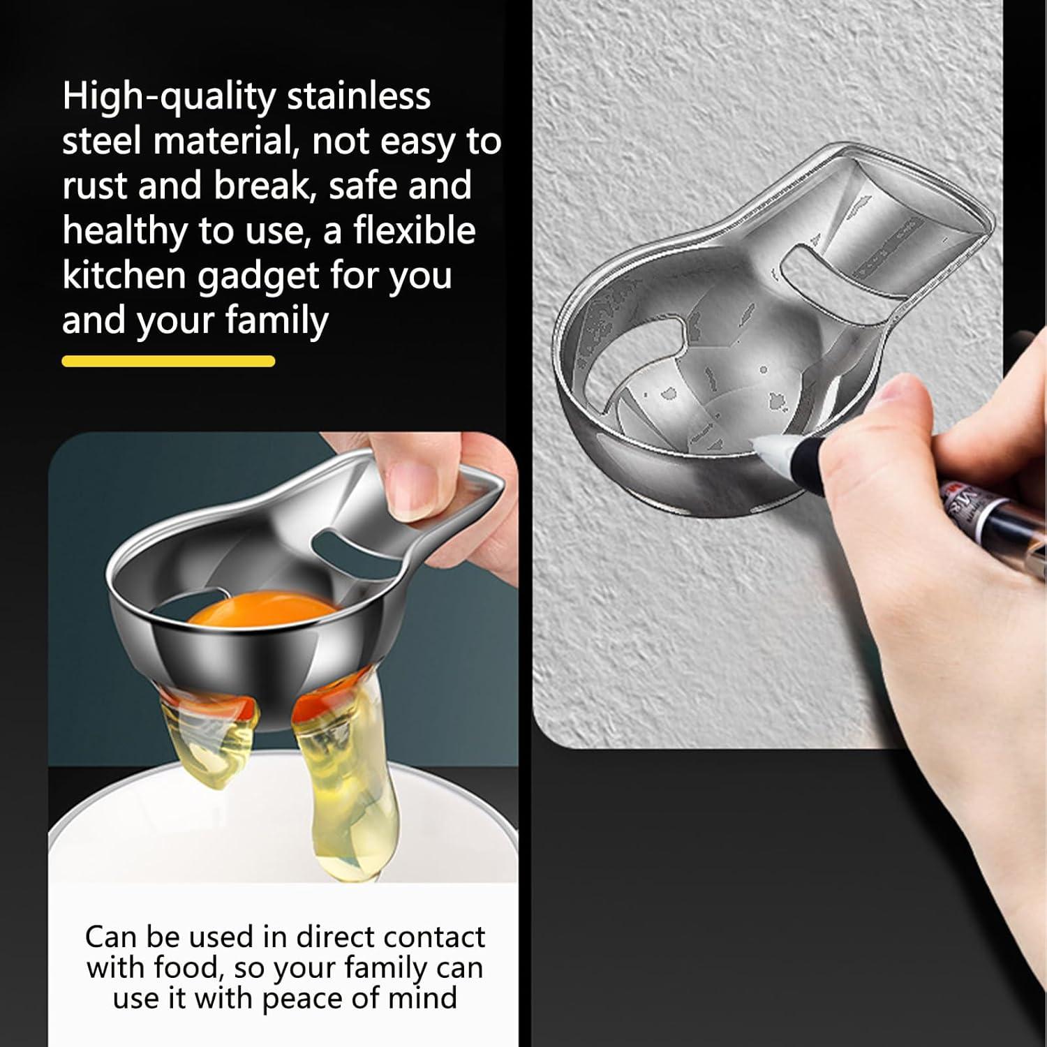 Separador de Yemas de Huevo JIAXIN Acero Inoxidable Grado Alimenticio