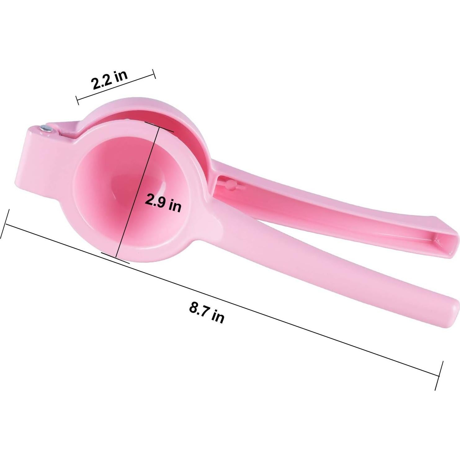 Exprimidor Manual de Limón Buzazzy Rosa de Aluminio