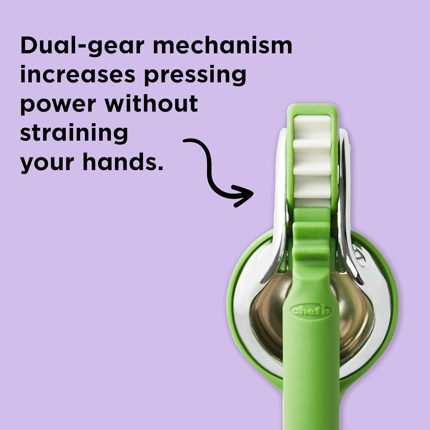 Exprimidor de Limón Chef'n FreshForce 23 cm Acero Inoxidable