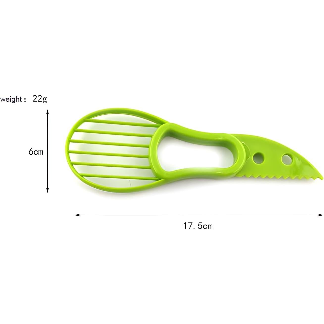 Cortador de Aguacate 3 en 1 YOFAN - Deshuesador y Cuchara Verde