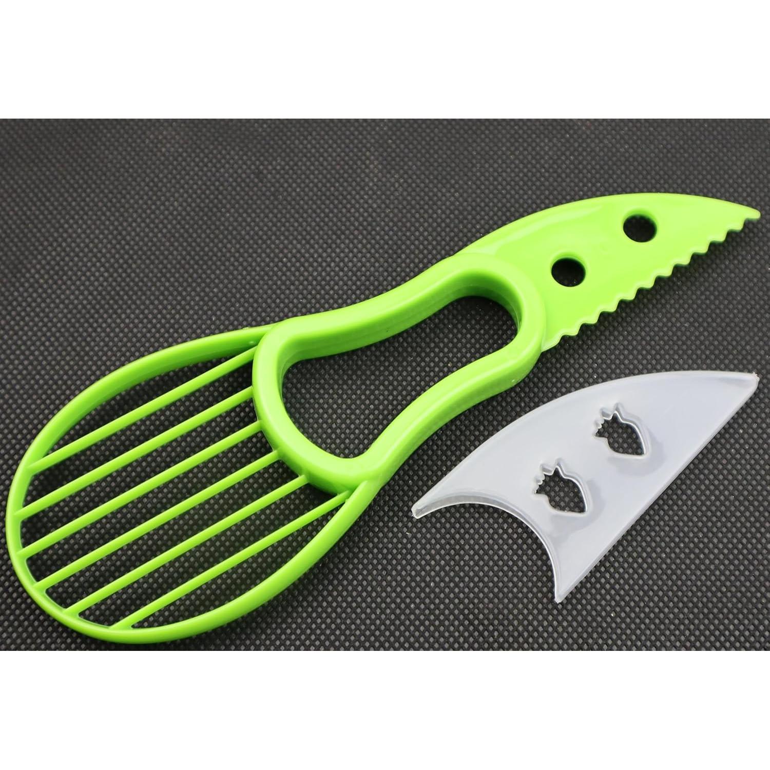 Cortador de Aguacate 3 en 1 YOFAN - Deshuesador y Cuchara Verde