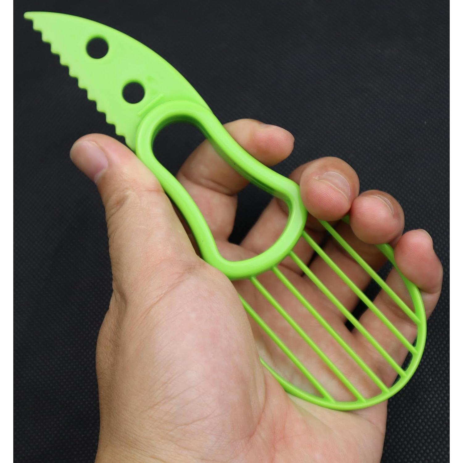 Cortador de Aguacate 3 en 1 YOFAN - Deshuesador y Cuchara Verde