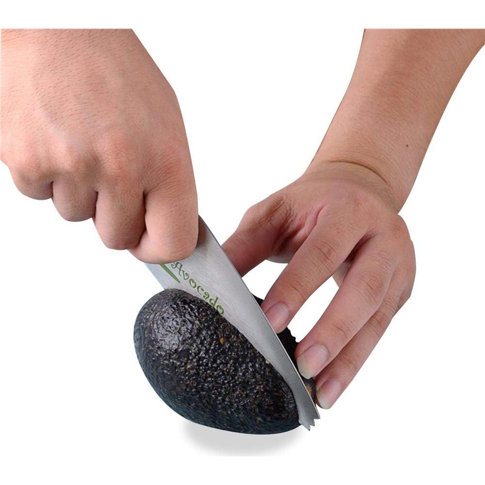 Cortador de Aguacate 3 en 1 JIANGLAI Acero Inoxidable 22 cm