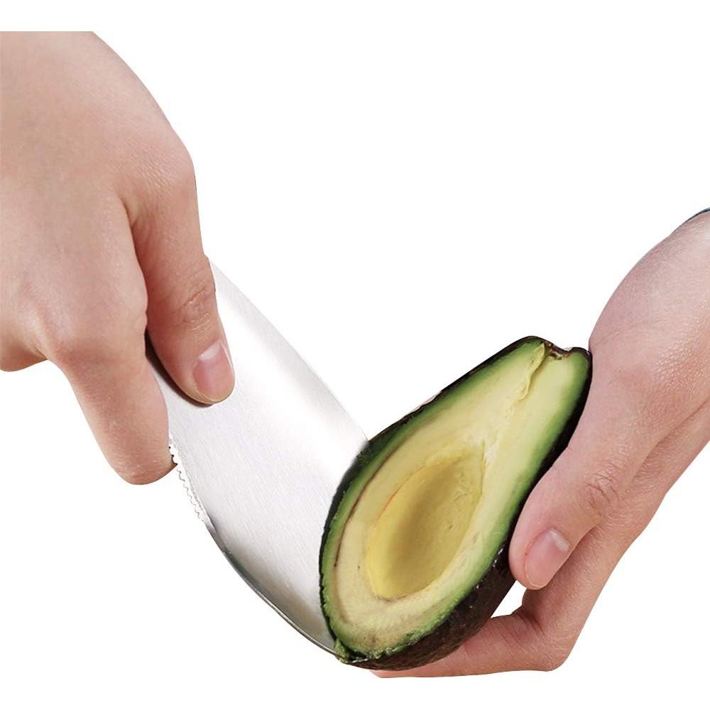 Cortador de Aguacate 3 en 1 JIANGLAI Acero Inoxidable 22 cm