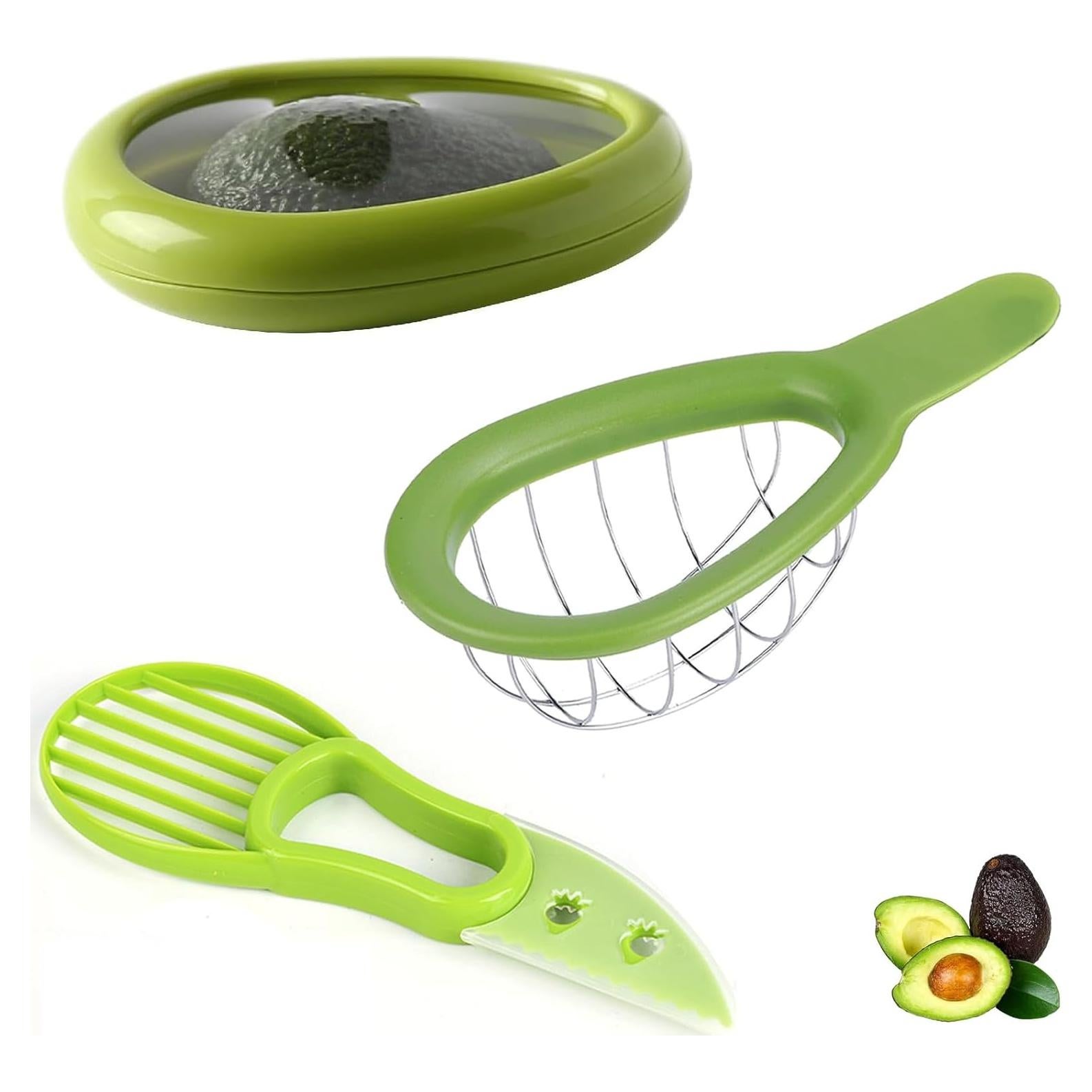 Juego de Cortadores y Conservadores de Aguacate Aorplim 3 Piezas