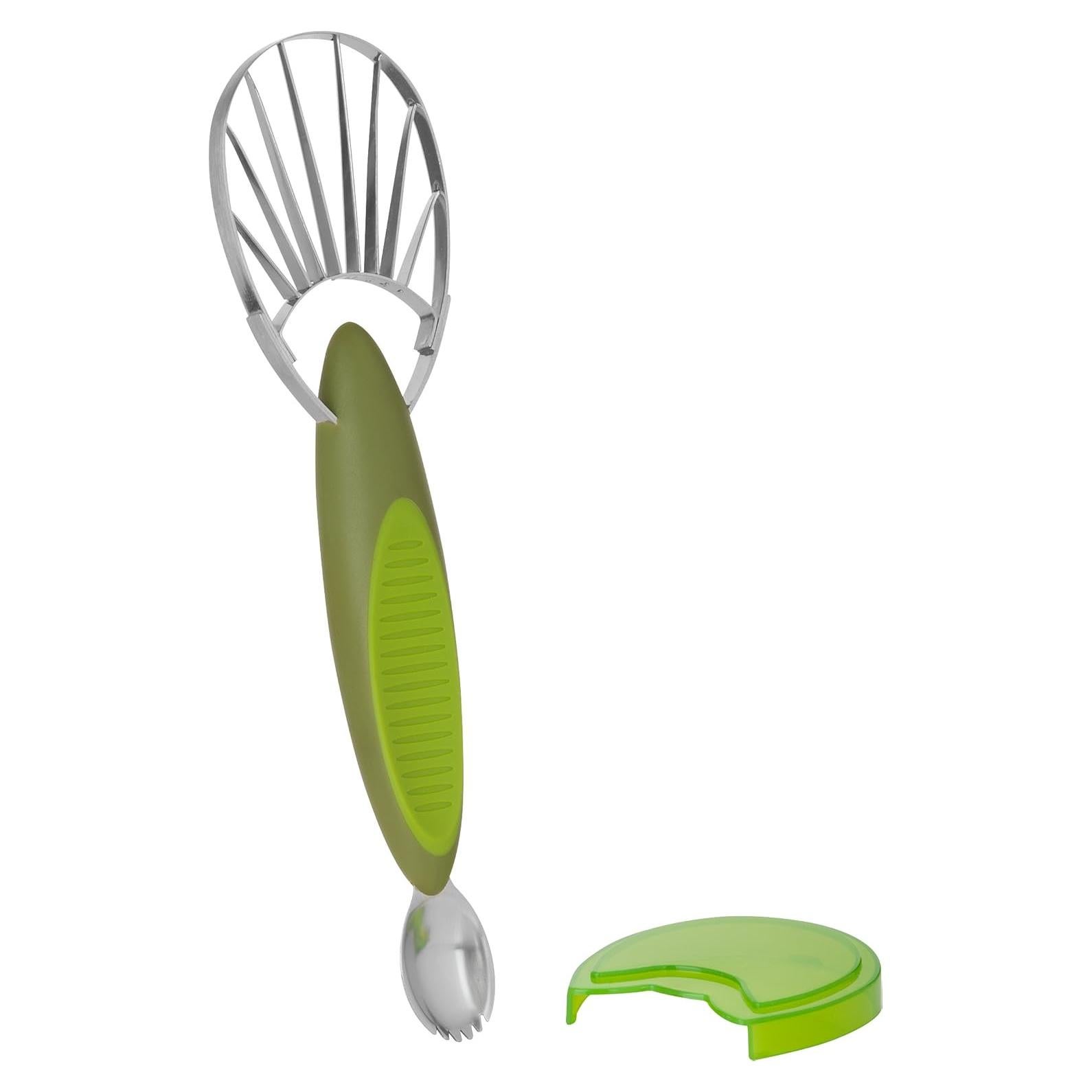 Cortador de Aguacate 2-en-1 Trudeau Verde Ergonómico
