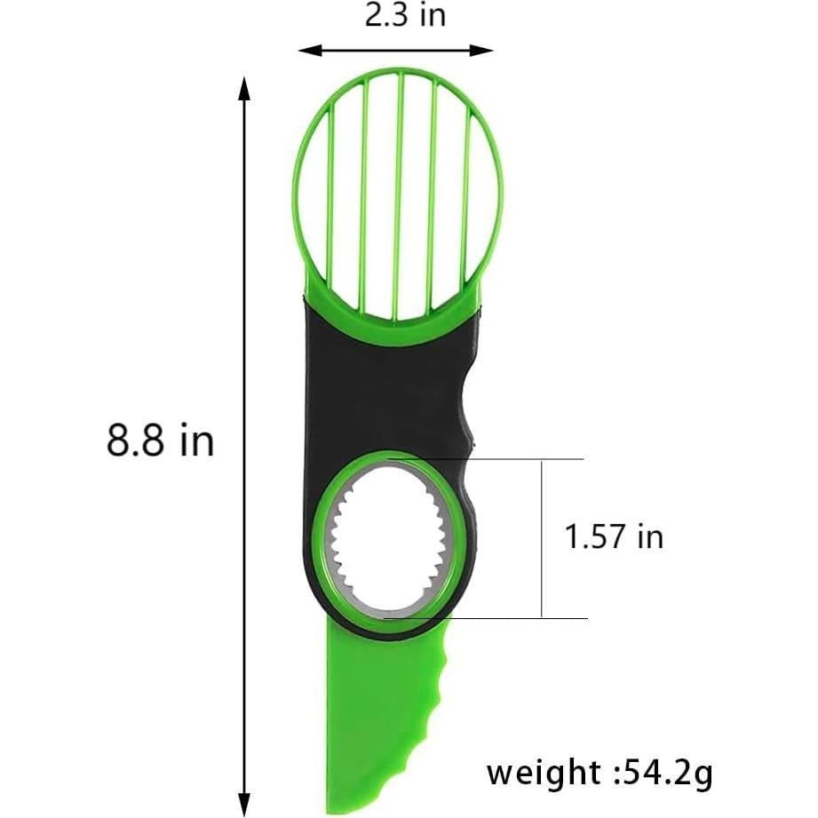 Cortador de Aguacate 3 en 1 XHCLIUFB - Apta para Lavavajillas