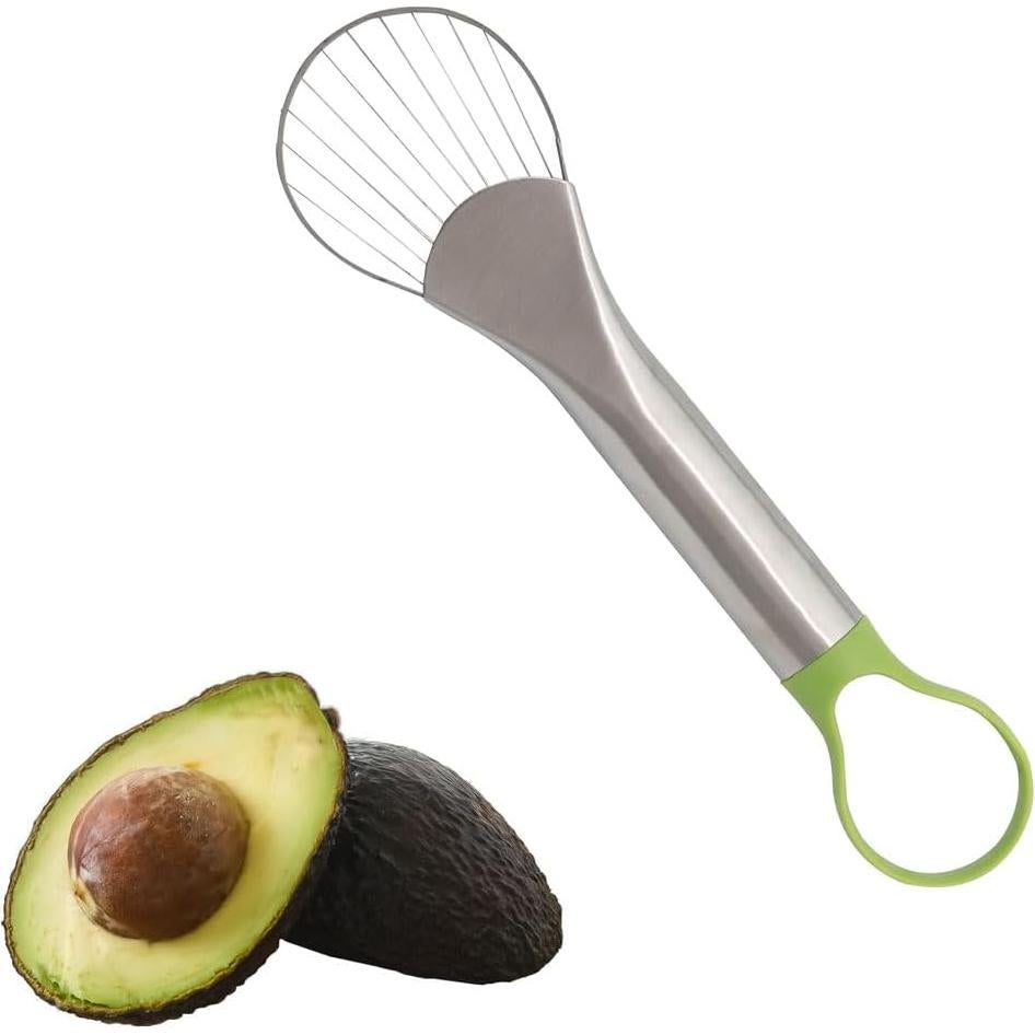 Cortador de Aguacate OnewCheng 2 en 1 Acero Inoxidable