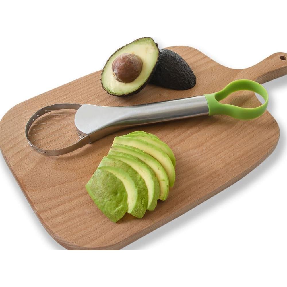 Cortador de Aguacate OnewCheng 2 en 1 Acero Inoxidable