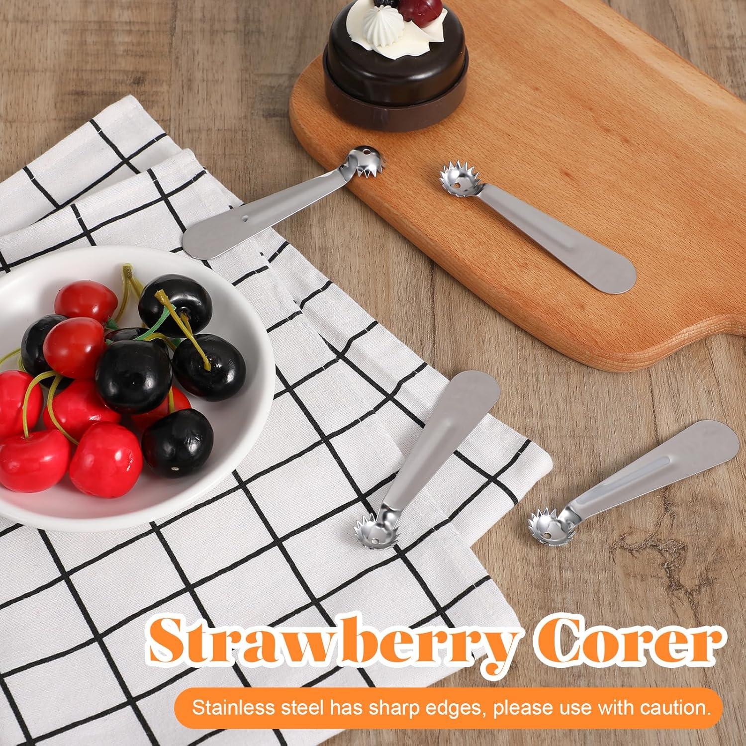 Removedor de Tallo de Tomate y Fresa Quilax - Acero Inoxidable