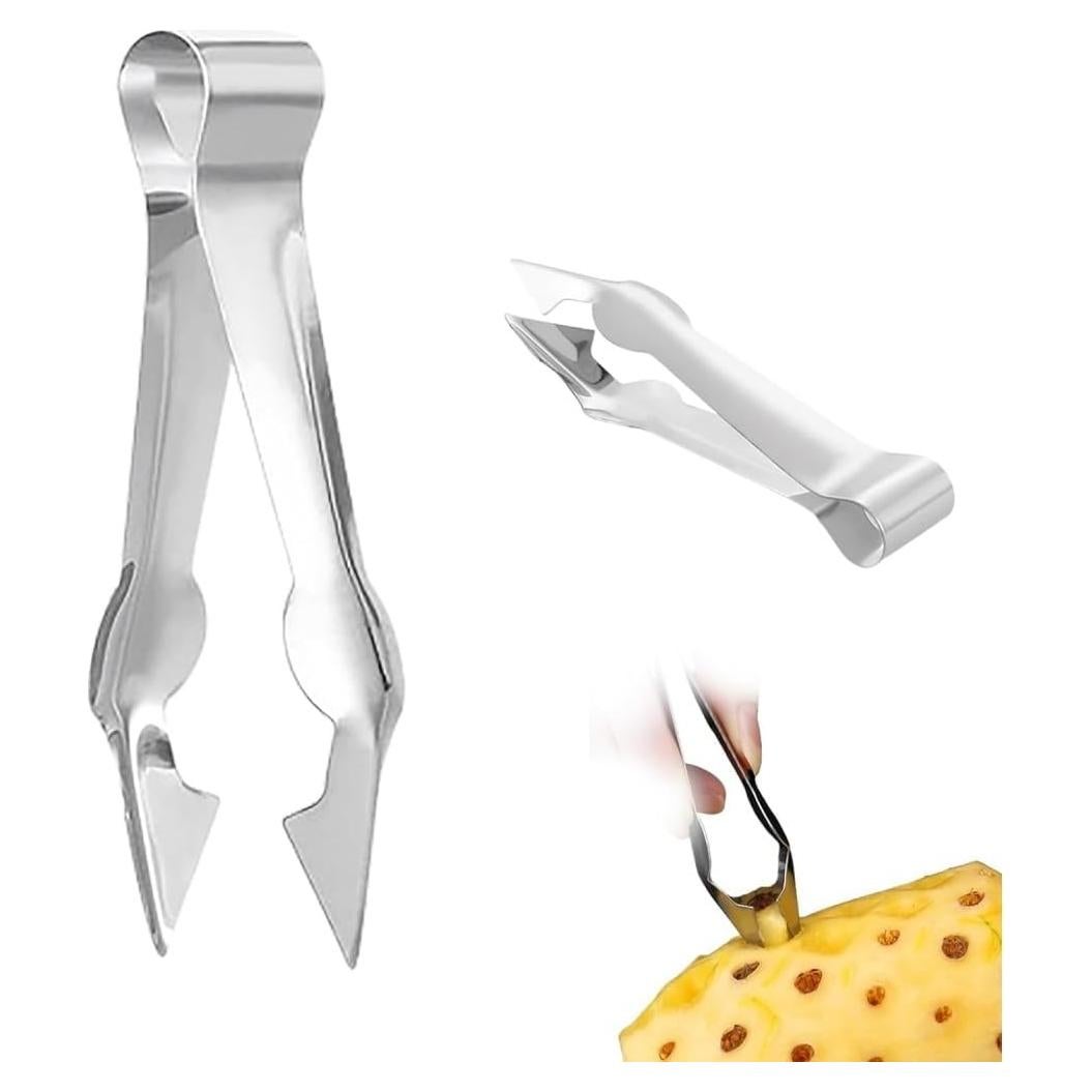 Clip Removedor de Tallo de Frutas TypoGrove - Acero Inoxidable